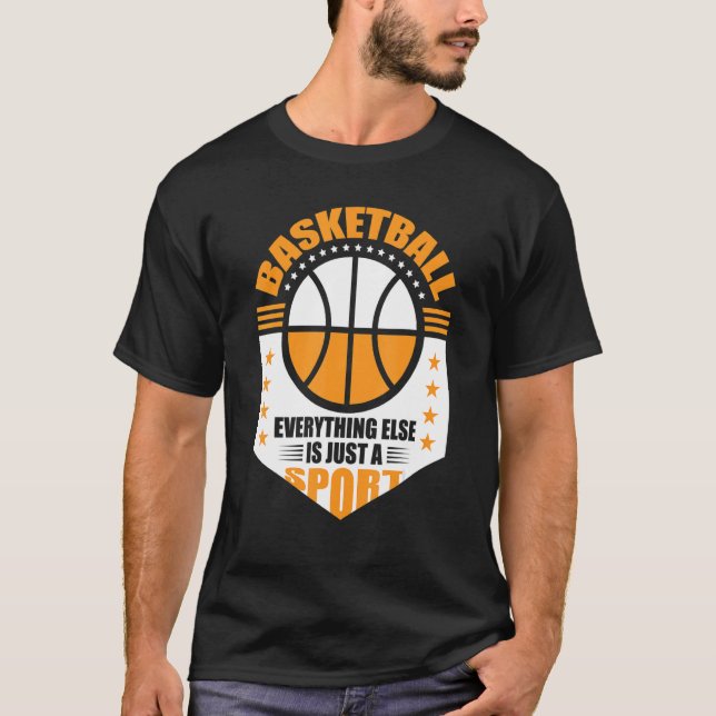 T-shirt Basketball Players Basketball Team Graphic Sports  (Devant)