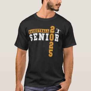 T-shirt Basketball Senior Night Basketball Senior 2025 Gra