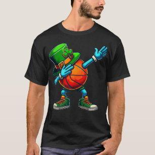 T-shirt BasketBall St Paddys Jour Casquette Dabbing Basket