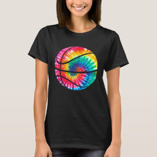 T-shirt Basketball Tie Dye Sports Bball Enfants Coach Bask