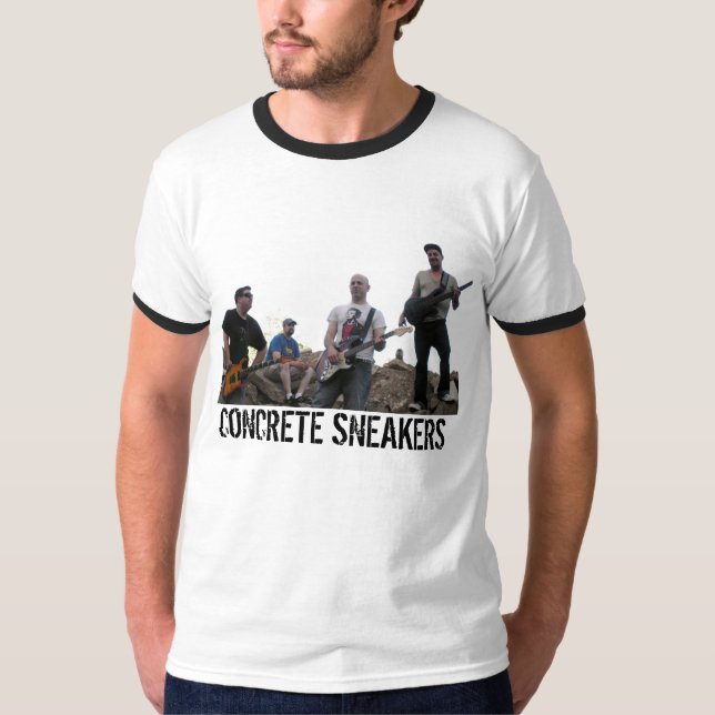 T-shirt Baskets concrets "New York " (Devant)