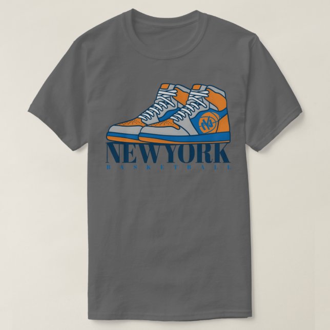T-shirt Baskets de basket-ball de New York (Design devant)