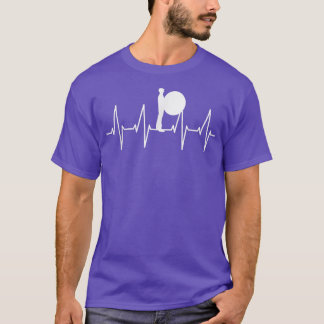 T-shirt Bass Drummer Heartbee ECG Music