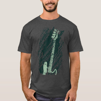 T-shirt Bass Guitar Grunge