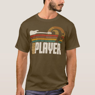 T-shirt Bass Guitar Player Vintage Bass Clef Cadeau pour B