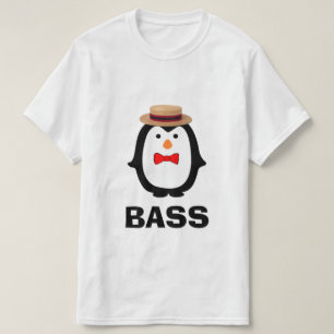 T-shirt Bass Penguin