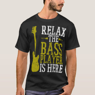 T-shirt Bass Player Guitare Guitariste École de Musique Vi
