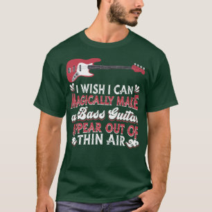 T-shirt Bass Player Musique MusicienMagicien Baid Bass Gu