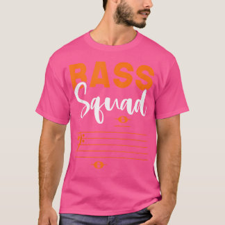 T-shirt Bass Squad Musique Amusante Chorale Théâtre Musici
