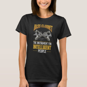 T-shirt Basse Clarinet fille basse Clarinetist