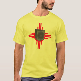 T-shirt Basse de nanomètre - jaune