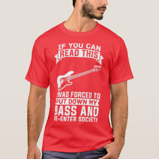 T-shirt Basse Guitare Baid Bass Joueur basse 3