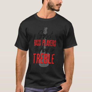 T-shirt Basse Guitare Baid Femmes Et Hommes Basse Joueur 1
