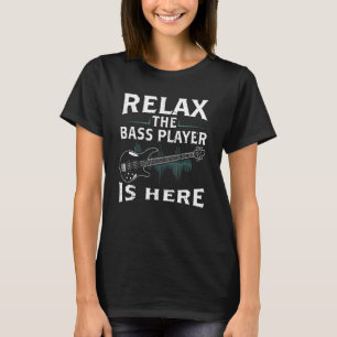 T-shirt Basse Guitare Graphisme Femmes Et Hommes Basse Jou