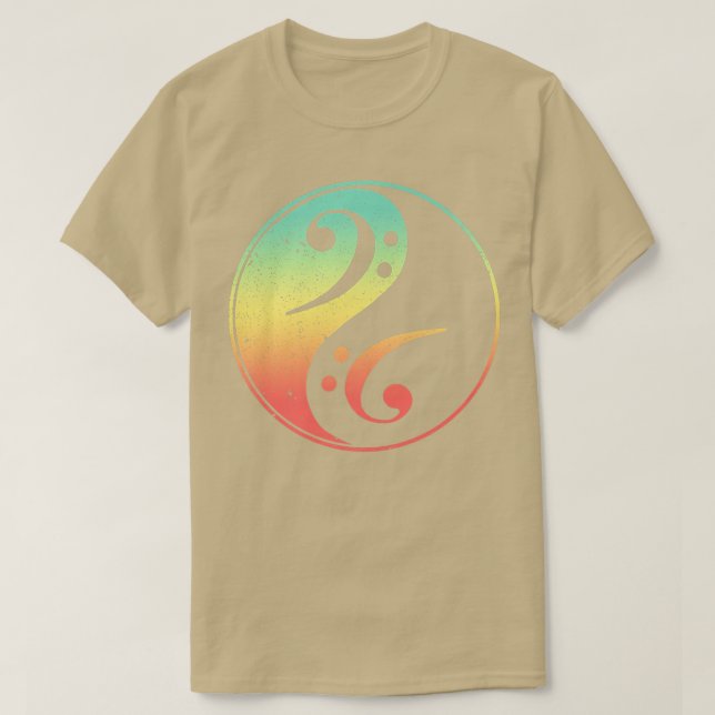 T-shirt Basse Guitare Lecteur Instrument de musique Basse  (Design devant)