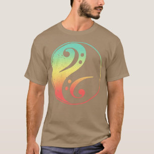T-shirt Basse Guitare Lecteur Instrument de musique Basse
