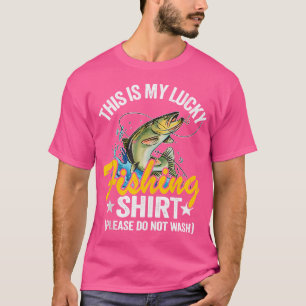 T-shirt Basse Pêche Plaisanteries Humour Pêcheur C'Est Ma 