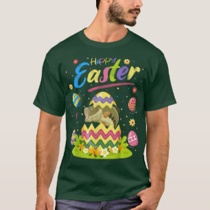 T-shirt Basse Poisson Amoureux Drôle Oeuf de Pâques Basse