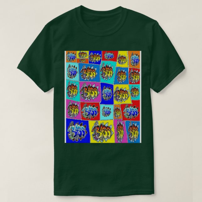 T-shirt Basse Rainbow (Design devant)