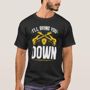 T-shirt Basse Vous Apporter À Bas Électrique Basse Joueurs