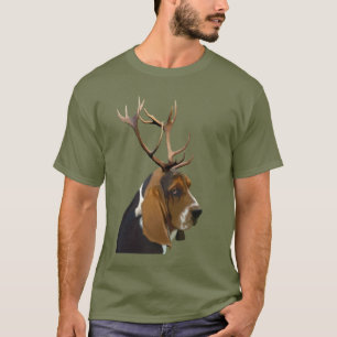 T-shirt Basset Hound et andouillers