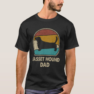 T-shirt Basset Hound Papa Chien Basset Hound Daddy