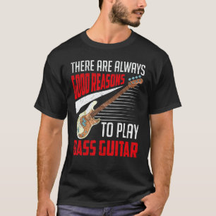 T-shirt Bassiste Guitariste Instrument de Musique Guitare