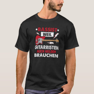T-shirt Bassiste Parce que les guitaristes ont aussi besoi