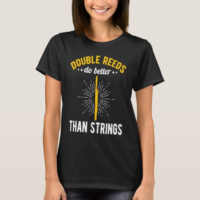 T-shirt Bassoon Double Reeds Bassoonist (Devant)