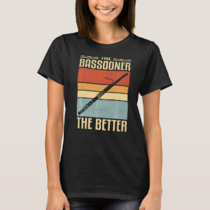 T-shirt Bassoonist Woodwind Instrument & Bassoon Player 5