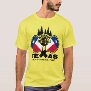 T-shirt Bastrop Pickleball - Texas
