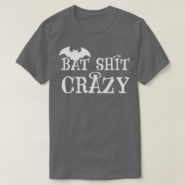 T-shirt Bat Crazy (Design devant)