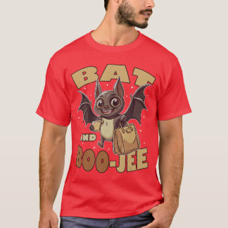 T-shirt Bat Et Boojee Boujee Costume Halloween Trick Ou T