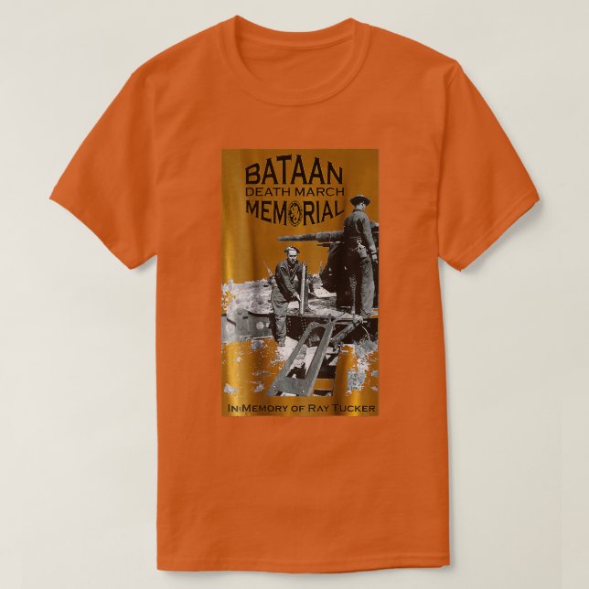 T-shirt Bataan Death March Memorial Raymond ucker (Design devant)