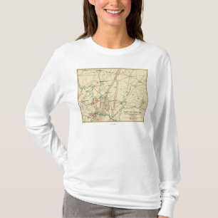 T-shirt Bataille d'Antietam - carte panoramique 7 de