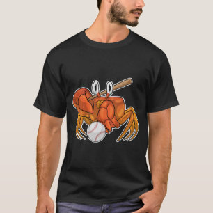 T-shirt Bataille de baseball de crabe Baseball