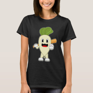 T-shirt Bataille de baseball de Radish