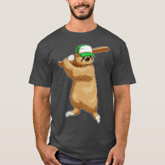 T-shirt Bataille de baseball Sloth