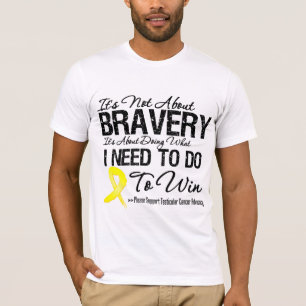 T-shirt Bataille de cancer du testicule