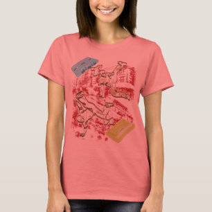 T-shirt bataille de cassette de B-garçon
