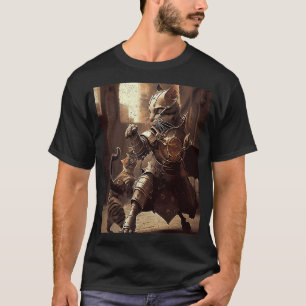 T-shirt Bataille de chats Steampunk