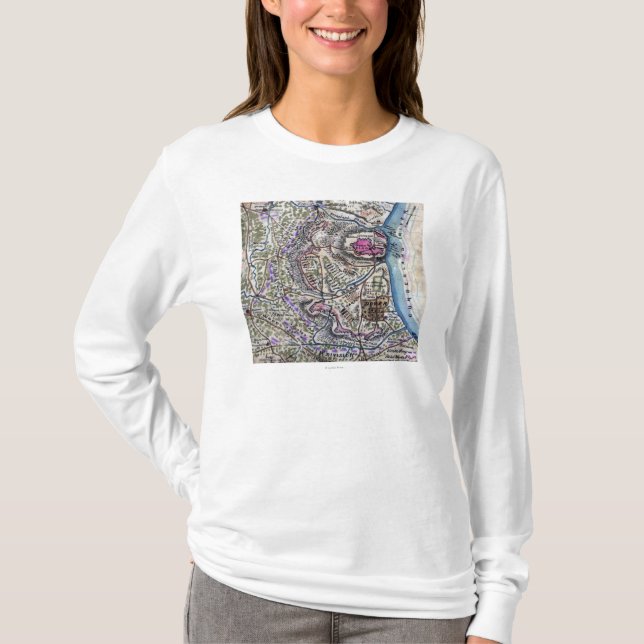 T-shirt Bataille de fort Donelson - guerre civile (Devant)