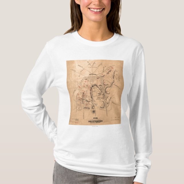 T-shirt Bataille de Gettysburg 11 (Devant)