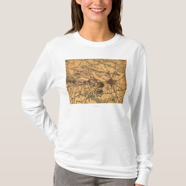 T-shirt Bataille de Gettysburg 14 (Devant)