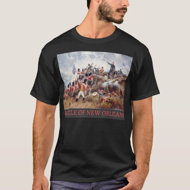 T-shirt Bataille de la Nouvelle-Orléans (Devant)