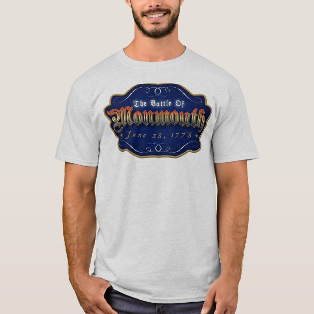 T-shirt Bataille de Monmouth Shirt_American (Devant)