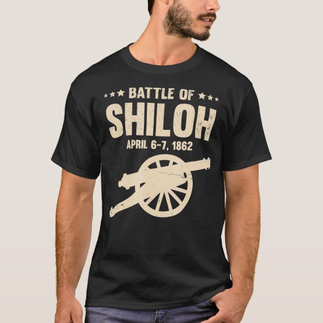 T-shirt Bataille de Shiloh Guerre civile Tennessee (Devant)