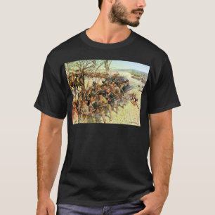 T-shirt Bataille de tribunal de Guilford par Charles