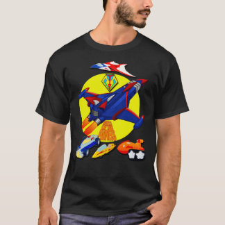 T-shirt Bataille des Planètes Gatchaman Véhicule Classe Lo
