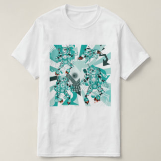 T-shirt Bataille des robots Hip-Hop